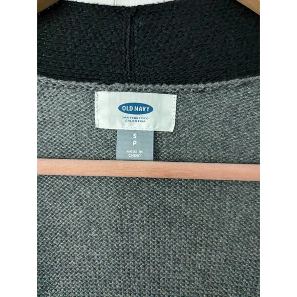 Old Navy Colorblock Open Cardigan Sweater - Picture 3 of 5